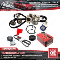 Gates Timing Belt Kit for Audi TT 8N3 1.8L 132KW 1781CC Turbo To 095000