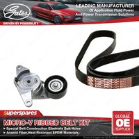 Gates Alt Micro-V Ribbed Belt Kit for Holden Calais VE Caprice WM 3.6L