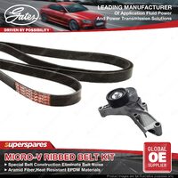 Gates Micro-V Belt Kit for Holden Commodore VY VU VX Crewman One Tonner VY