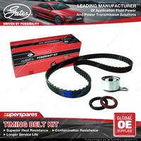 Gates Camshaft PowerGrip Timing Belt Kit for Holden NOV LF Nova LE 4A-FC 6A-FC