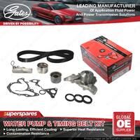 Gates Water Pump & Timing Belt Kit for Mitsubishi 380 Magna TJ TH TW Verada