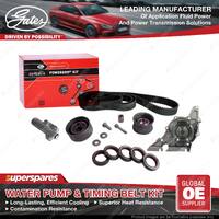 Gates Water Pump & Timing Belt Kit for Skoda Superb 3U4 AMX BBG 2.8L TCKHWP297A