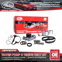 Gates Water Pump & Timing Belt Kit for Holden Astra TS AH Barina Tigra