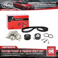 Gates Water Pump & Timing Belt Kit for Peugeot 206 307 406 407 206 CC 407 SW 807