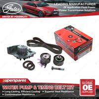 Gates Water Pump & Timing Belt Kit for Fiat Scudo 270 272 RHK 2.0L 88kW