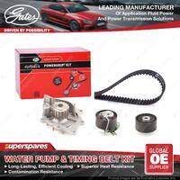 Gates Water Pump & Timing Belt Kit for Jaguar XF X250 224DT 2.2L 140kW 147kW