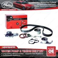 Gates Water Pump & Timing Belt Kit for Holden Apollo JM JK JL JP W/O Housing