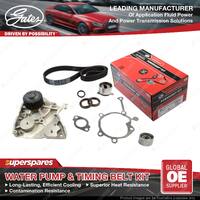 Gates Water Pump & Timing Belt Kit for Mazda 626 GVGS82 GVGS83 Capella GD1