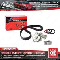 Gates Water Pump Timing Belt Kit for Toyota LandCruiser Prado KZJ120 KZJ90 KZJ95