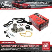 Gates Water Pump & Timing Belt Kit for Ford Fiesta DJ1 HJ1 Focus LR Fusion JU