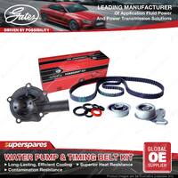 Gates Water Pump & Timing Belt Kit for Mitsubishi L200 Express MA MB MC MD 2.0L