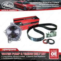 Gates Water Pump & Timing Belt Kit for Isuzu MU UCS17 USC17 2.6L 1989-1994