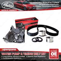 Gates Water Pump & Timing Belt Kit for Mazda 626 Estate Wagon GVG1 GVGS80