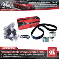 Gates Water Pump & Timing Belt Kit for Ford Laser KN KQ 1.8L 1999-2002