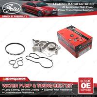 Gates Cam Water Pump & Timing Belt Kit for Skoda Fabia NJ3 Rapid NK3 NH1 Karoq