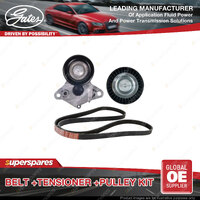 Gates Belt & Tensioner & Pulley for Hyundai i30 FD 1.6L 66kW 85kW UP