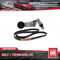 Gates Belt & Tensioner for Toyota Corolla ZZE122 ZZE124 RAV 4 ZCA25 ZCA26