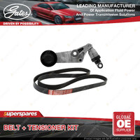 Gates Belt & Tensioner for Toyota Corolla ZNR11 ZZE112 1.6L 1.8L 1999-2009