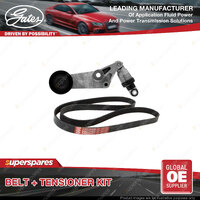 Gates Belt & Tensioner for Toyota RAV 4 ZCA25 ZCA26 1.8L 92kW 2000-2005