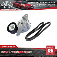 Gates Alternator Belt & Tensioner for Holden Rodeo RA 3.6L 157kW 2003-2008