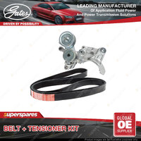 Gates Belt & Tensioner for Toyota Landcruiser KDJ150 KDJ155 3.0L 2009-On