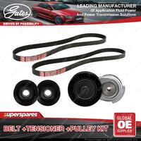 Gates Belt & Tensioner & Pulley Kit for BMW X3 Series E83 3.0L 2004-2008