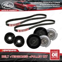 Gates Belt & Tensioner & Pulley Kit for Holden Adventra VY 5.7L 235kW LS1 03-04