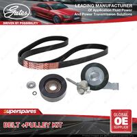 Gates Belt & Pulley Kit for Mazda 3 BL12 BL14 2.5L 122kW L5Y2/L5Y3 2009-2014