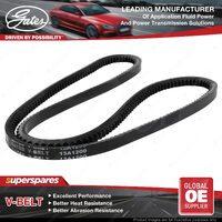 Gates Aircon Compressor V Belt for Saab 900 2.0L AC4 AM4 Sedan Hatchback