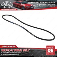 Gates Auxiliaryfan Micro-V Ribbed Belt for Seat Toledo 2.0L 85KW 01/95-10/99