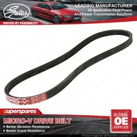 Gates Alternator Micro-V Drive Belt for Proton Savvy BT2L 1.2L 55kW FWD Petrol