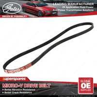 Gates Power Steering Pump Micro-V Drive Belt for Lexus IS GXE10 2.0L 114KW