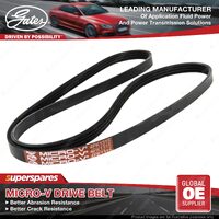 Gates P/S Micro-V Ribbed Belt for Chrysler Neon ES PT Cruiser With AC