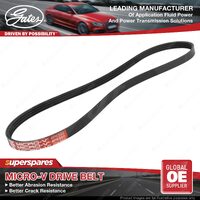 Gates P/S Drive Belt for Mazda MX5 Roadster NB18 1.8L RWD Petrol 98-05 w/o A/C