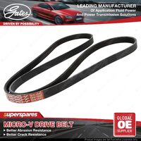 Gates Alternator Micro-V Drive Belt for Hyundai i30 FD GD GDE Accent MC Getz TB