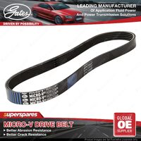 Gates A/C Micro-V Drive Belt for Ford Focus DA2 DH DYK LS LT LV C-Max DM2 05-14