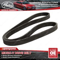 Gates Alt Micro-V Drive Belt for BMW 116d 118d 120d 123d E81 E82 E87 E88 EPS