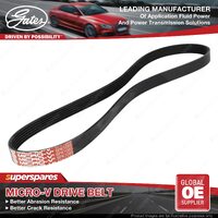 Gates A/C Micro-V Drive Belt for BMW 5 Series M5 E60 6 Series M6 E63 E64 5.0L