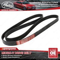 Gates Alternator Micro-V Belt for Volvo 850 854 855 2.3 166KW 177KW 184KW Manual