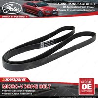 Gates Alt Micro-V Drive Belt for Alfa Romeo 147 156 GT GTV Spider With A/C