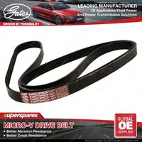 Gates Alternator Micro-V Drive Belt for Ford Mondeo BBA MA MC 2.3L 118kW 07-14