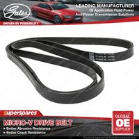 Gates Alternator Micro-V Drive Belt for Holden Captiva CG 3.2L 167KW 169KW