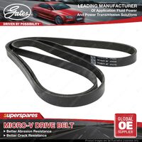 Gates Alt Micro-V Drive Belt for Audi A4 B7 A5 A6 Allroad Quattro C6 C7 A7