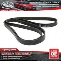 Gates Alternator Micro-V Drive Belt for Land Rover Range Rover Evoque L320 4.2L