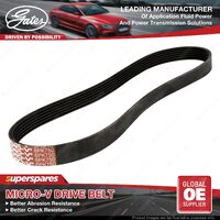 Gates Alternator Micro-V Drive Belt for Seat Cordoba 6K1 6K2 Sedan 1.6L 750