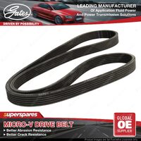 Gates Alternator Micro-V Drive Belt for Land Rover Freelander 2 L359 2.0L