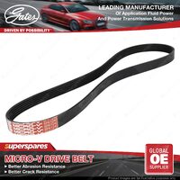 Gates Alternator Micro-V Drive Belt for Volkswagen Golf MK V 1K1 3.2L