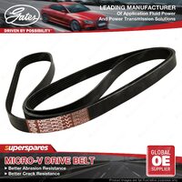 Gates Alternator Micro-V Drive Belt for Holden Captiva CG 2.0L 3.0L 110KW