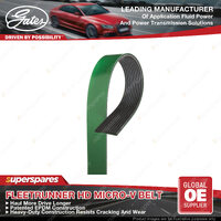 Gates Alt HD FleetRunner Micro-V Drive Belt for Man TGA TGS TGX 1.5L 12.0L