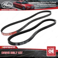 Gates A/C & P/S Drive Belt Kit for Daihatsu Charade G100 G101 G102 1.0L 87-93